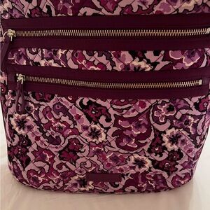 Vera Bradley Purple and Pink Crossbody Bag